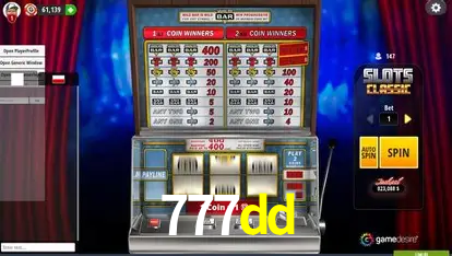 Canal oficial da 777dd no Telegram